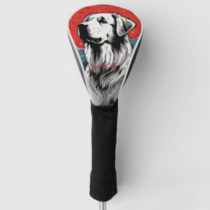 Funda Para Palo De Golf The Great Pyrenees Dog, Red and Black 2005 - Ulise