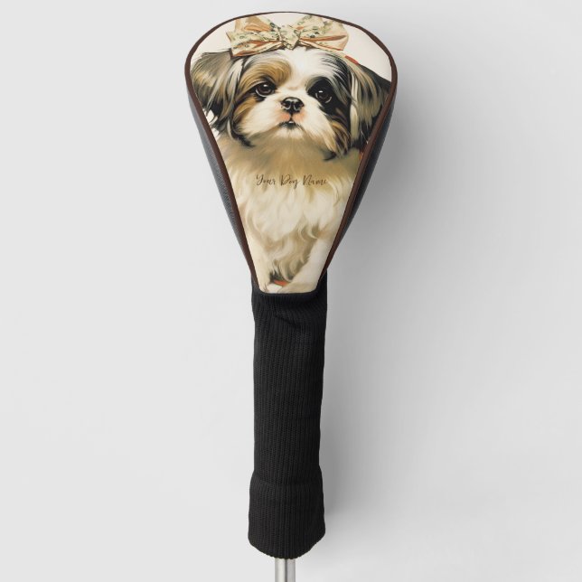 Funda Para Palo De Golf The Shih Tzu Dog 001 - Odessa Leyendecker (Anverso)
