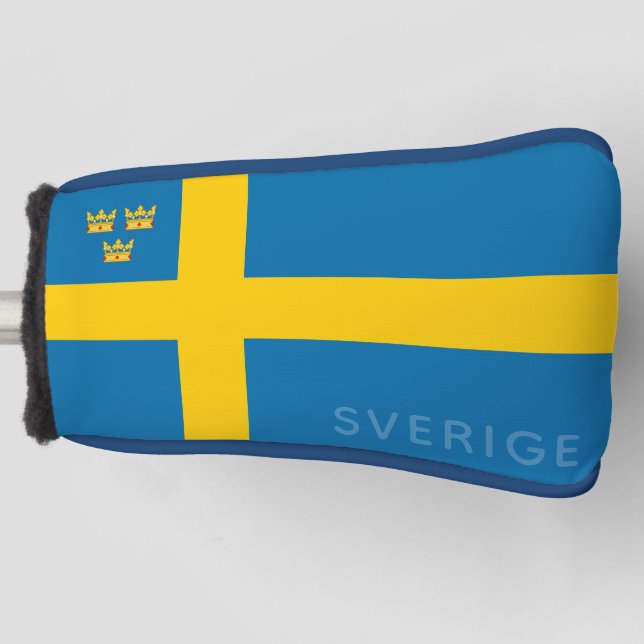 Funda Para Palo De Golf Three Crowns Swedish flag (Anverso)