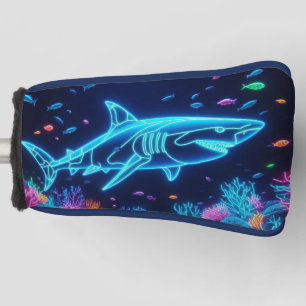 Funda Para Palo De Golf Tiburón colorido