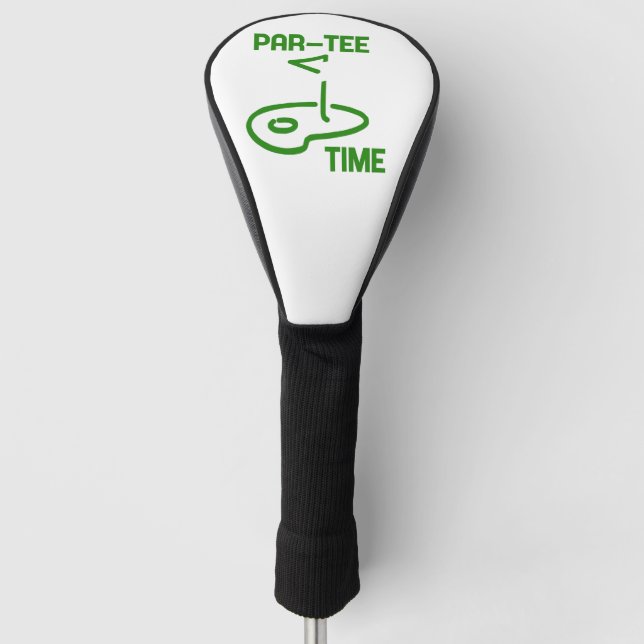 Funda Para Palo De Golf Tiempo de Par Tee (Anverso)