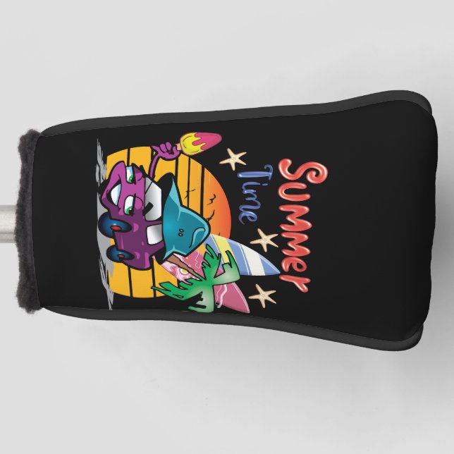 Funda Para Palo De Golf Tiempo de verano (Anverso)