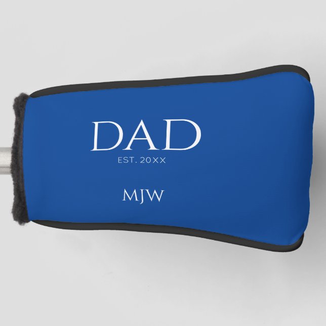 Funda Para Palo De Golf Tipografía de papá (Anverso)