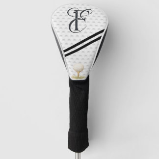 Funda Para Palo De Golf tipografía iniciales monograma E+F