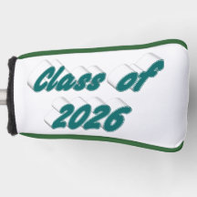 Tipografía verde de la promoción de 2026 graduació