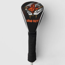 Funda Para Palo De Golf TIRA naranja Y NEGRA    
