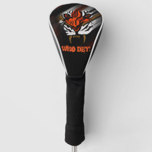 Funda Para Palo De Golf TIRA naranja Y NEGRA