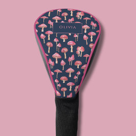 Funda Para Palo De Golf Toalla de golf Patrón de acuarela de hongo