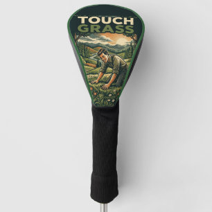 Funda Para Palo De Golf Toca Césped Estilo Vintage Retro Paisaje Exterior