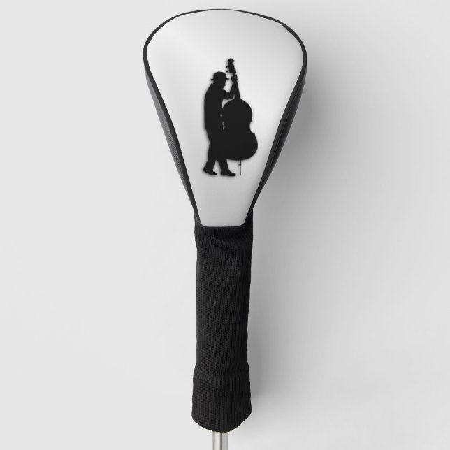 Funda Para Palo De Golf Toca el bajo plateado (Anverso)