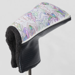 Funda Para Palo De Golf Tonos de perla o trozos de color mezclados en crem