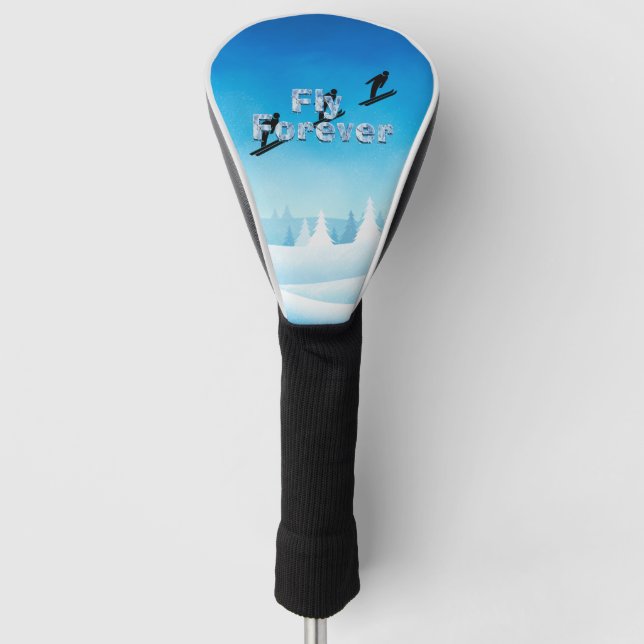 Funda Para Palo De Golf TOP Ski Fly Forever (Anverso)