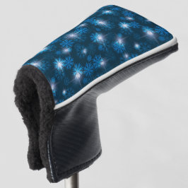 Funda Para Palo De Golf Tormenta de nieve Cubierta de cabeza del Club Azul
