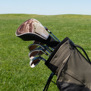 Funda Para Palo De Golf Torso de hombre musculoso sin camiseta de Slippery