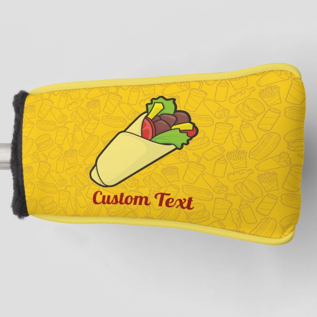 Funda Para Palo De Golf Tortilla Sandwich Wrap (Anverso)