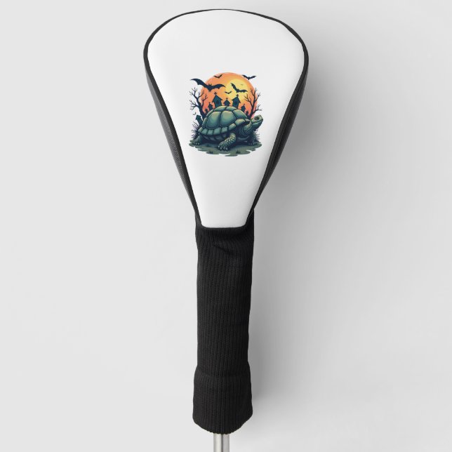 Funda Para Palo De Golf Tortuga de gritos (Anverso)