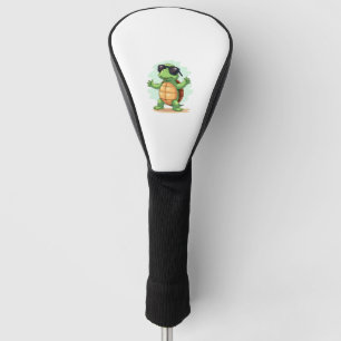 Funda Para Palo De Golf Tortuga Marina Dabbing Amante de los Animales Salv