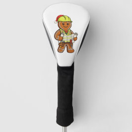Funda Para Palo De Golf Trabajador de Construcción de Pan de Jengibre Navi
