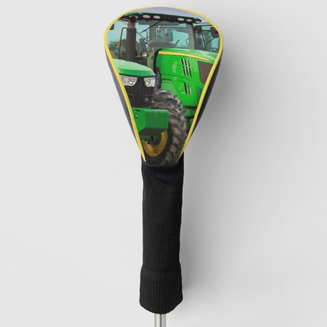 Funda Para Palo De Golf Tractores verdes (Anverso)