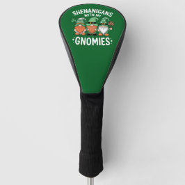 Funda Para Palo De Golf Travesuras Con Mis Gnomies Día de San Patricio Irl