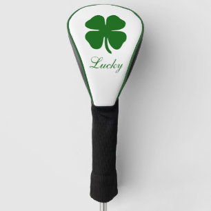 Funda Para Palo De Golf Trébol de la Suerte Personalizado