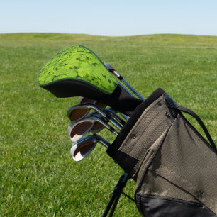 Funda Para Palo De Golf Tréboles verdes florales