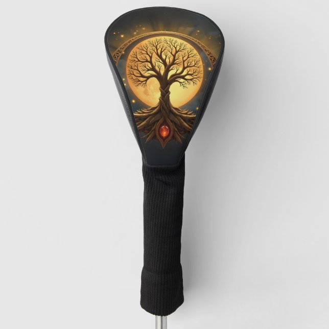 Funda Para Palo De Golf Tree of Life – Moonlit Enlightenment (Anverso)