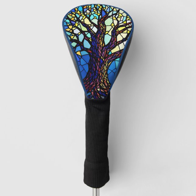 Funda Para Palo De Golf Tree of Life Shattered Glass Mosaic (Anverso)