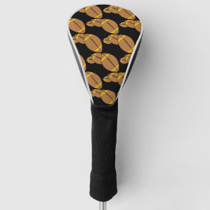 Funda Para Palo De Golf Tres balones de fútbol americano