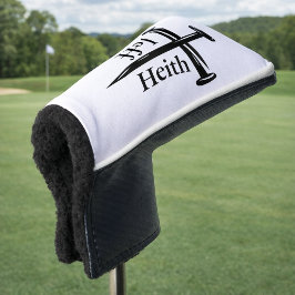 Funda Para Palo De Golf Tres Clavos Cruz Monogramada