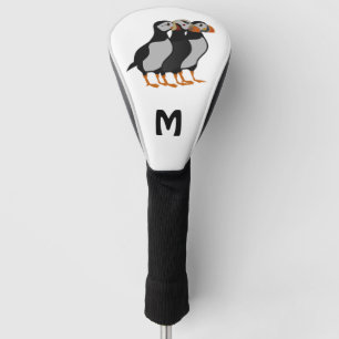 Funda Para Palo De Golf Tres Puffin de pie