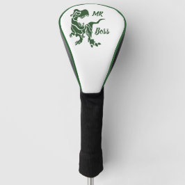Funda Para Palo De Golf Trex verde al jefe Dino