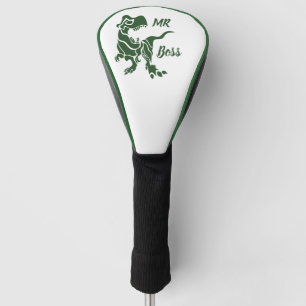 Funda Para Palo De Golf Trex verde al jefe Dino