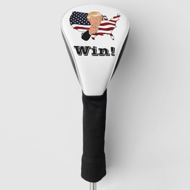 Funda Para Palo De Golf ¡TriMP gana! (Anverso)