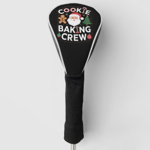 Funda Para Palo De Golf Tripulación de Horneado de Galletas de Navidad Nav