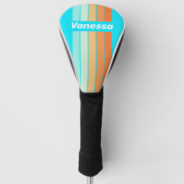 Funda Para Palo De Golf Tropic Splash Pin Rayado con Nombre