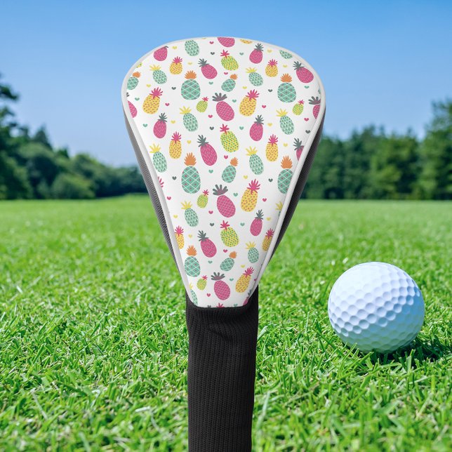 Funda Para Palo De Golf Tropical Fruit Pineapple pattern (Subido por el creador)