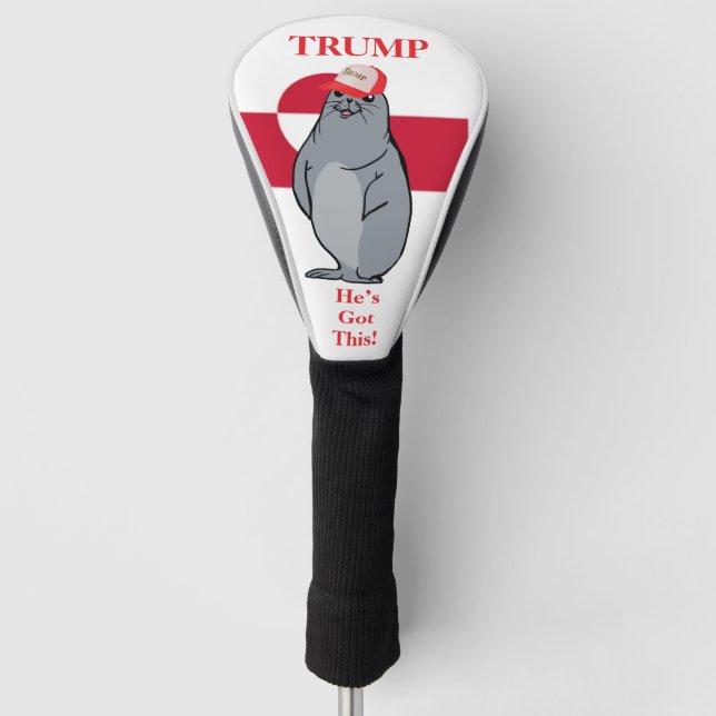 FUNDA PARA PALO DE GOLF TRUMP (Anverso)