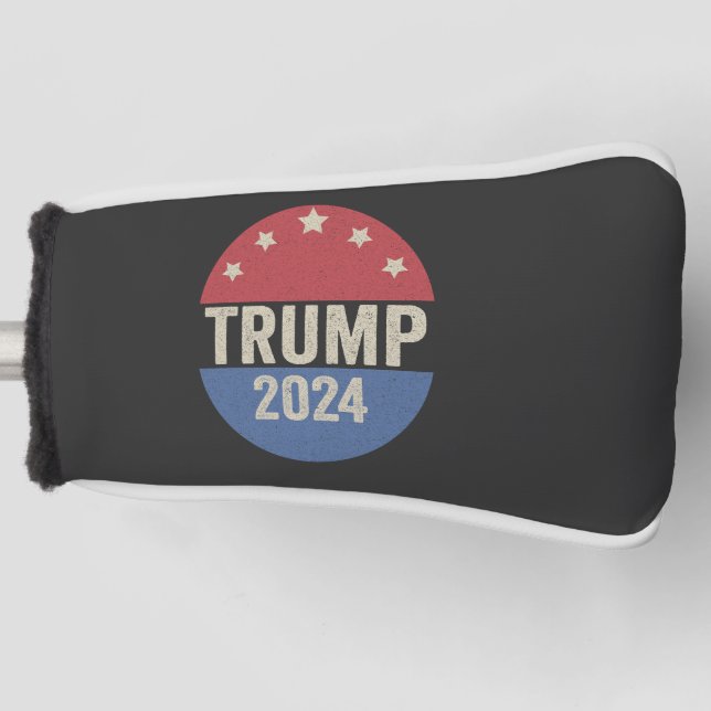 Funda Para Palo De Golf Trump 2024 vuelve a votar por elecciones graciosas (Anverso)