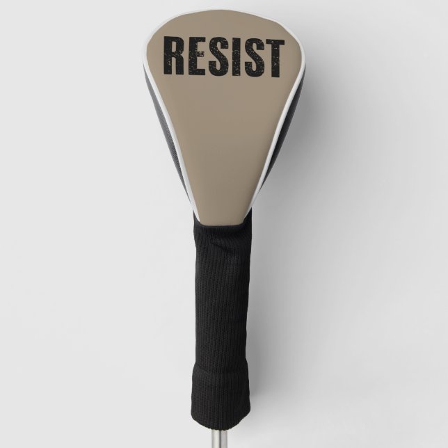 Funda Para Palo De Golf Trump se resiste a la protesta contra la política (Anverso)
