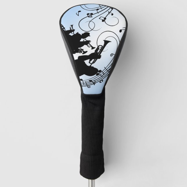 Funda Para Palo De Golf Trump Section Blue Music (Anverso)