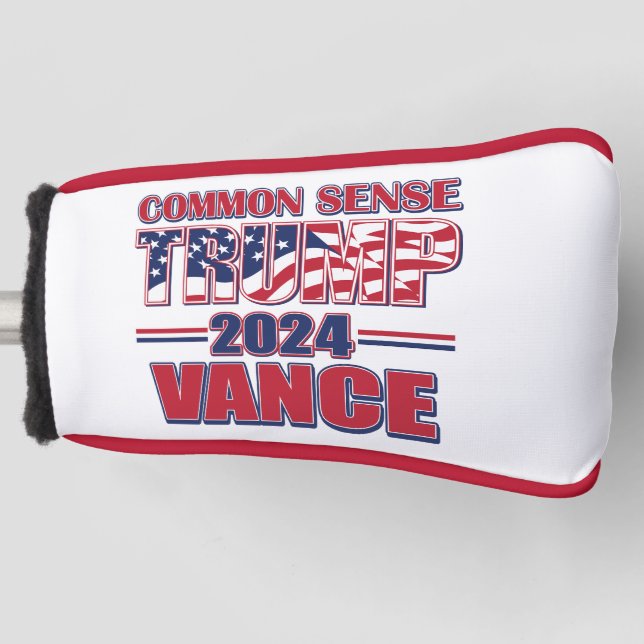 Funda Para Palo De Golf Trump Vance 2024 (Anverso)