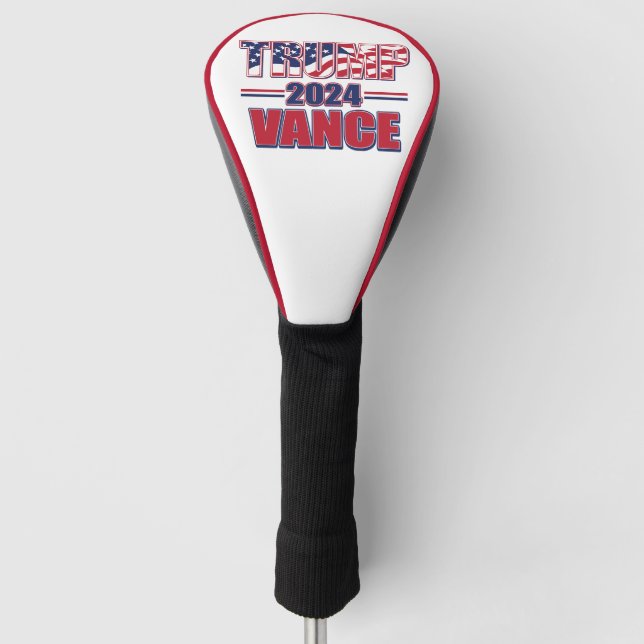 Funda Para Palo De Golf Trump Vance 2024 (Anverso)