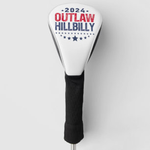 Funda Para Palo De Golf Trump Vance 2024 Fuera de la ley Hillbilly Bandera