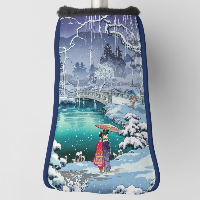 Funda Para Palo De Golf Tsuchiya Koitsu - Nieve de primavera en Maruyama (Girar 90)