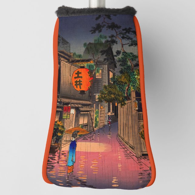 Funda Para Palo De Golf Tsuchiya Koitsu - Noche en Ushigome (Girar 90)