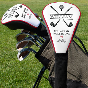 Funda Para Palo De Golf Tú Eres Mi Hoyo en Uno Personalizado