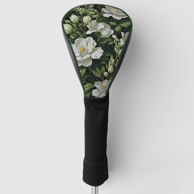 Funda Para Palo De Golf Tu Swing, Tu Oasis: Elegancia Tropical (Anverso)