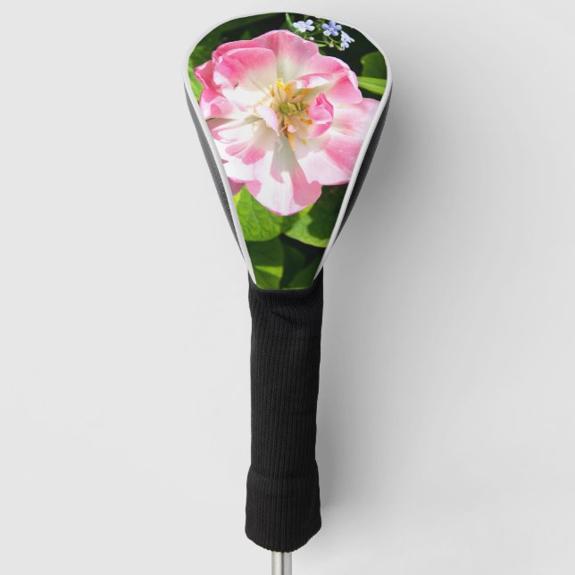 Funda Para Palo De Golf Tulipán rosa lindo (Anverso)