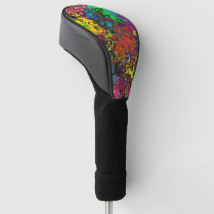 Funda Para Palo De Golf Twirlers de color abstracto /